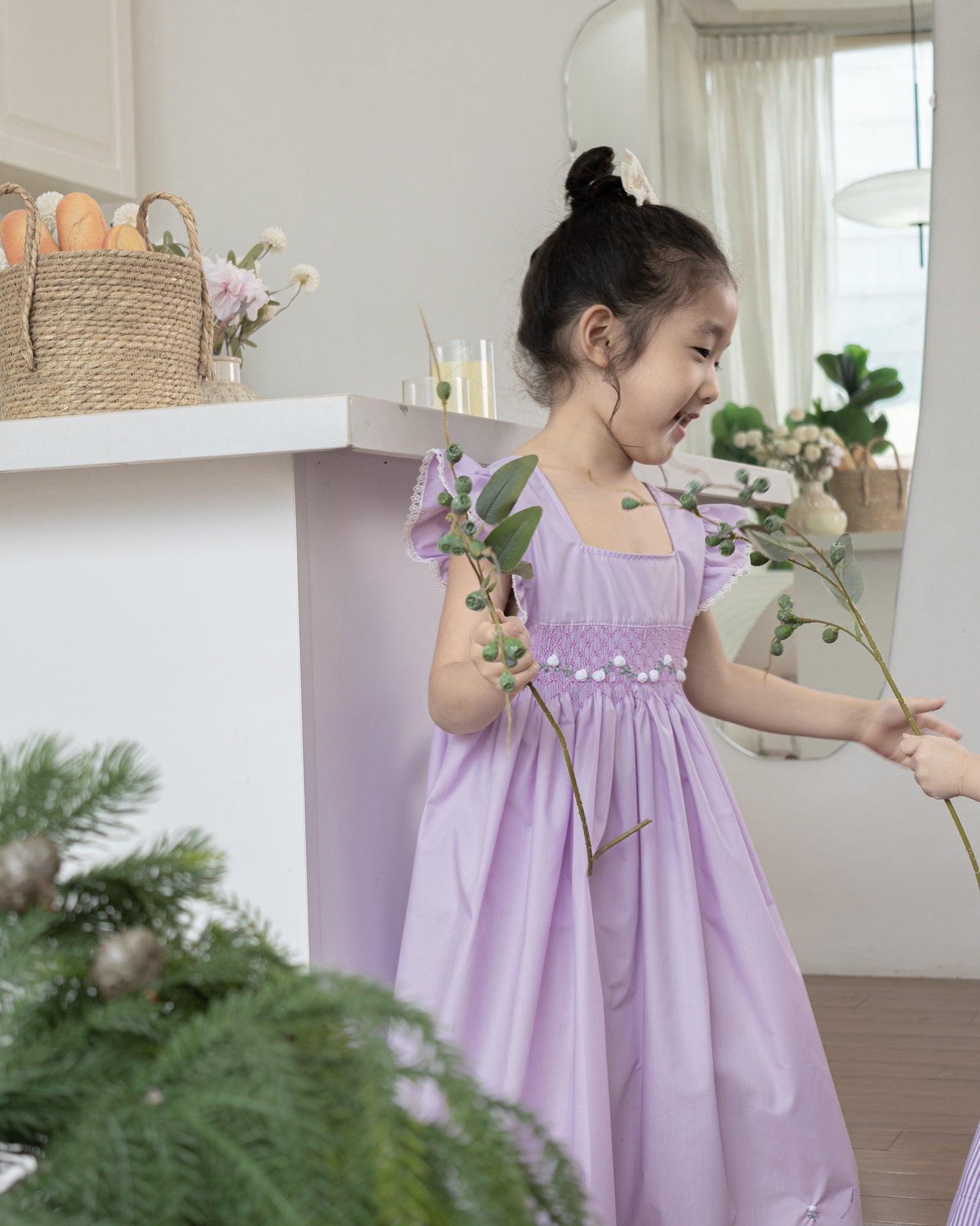 BORA DRESS - The Korean Purple Smock Dress