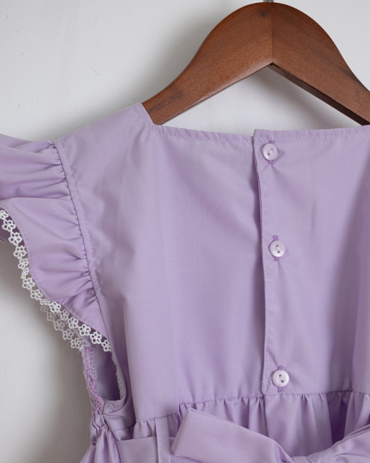 BORA DRESS - The Korean Purple Smock Dress