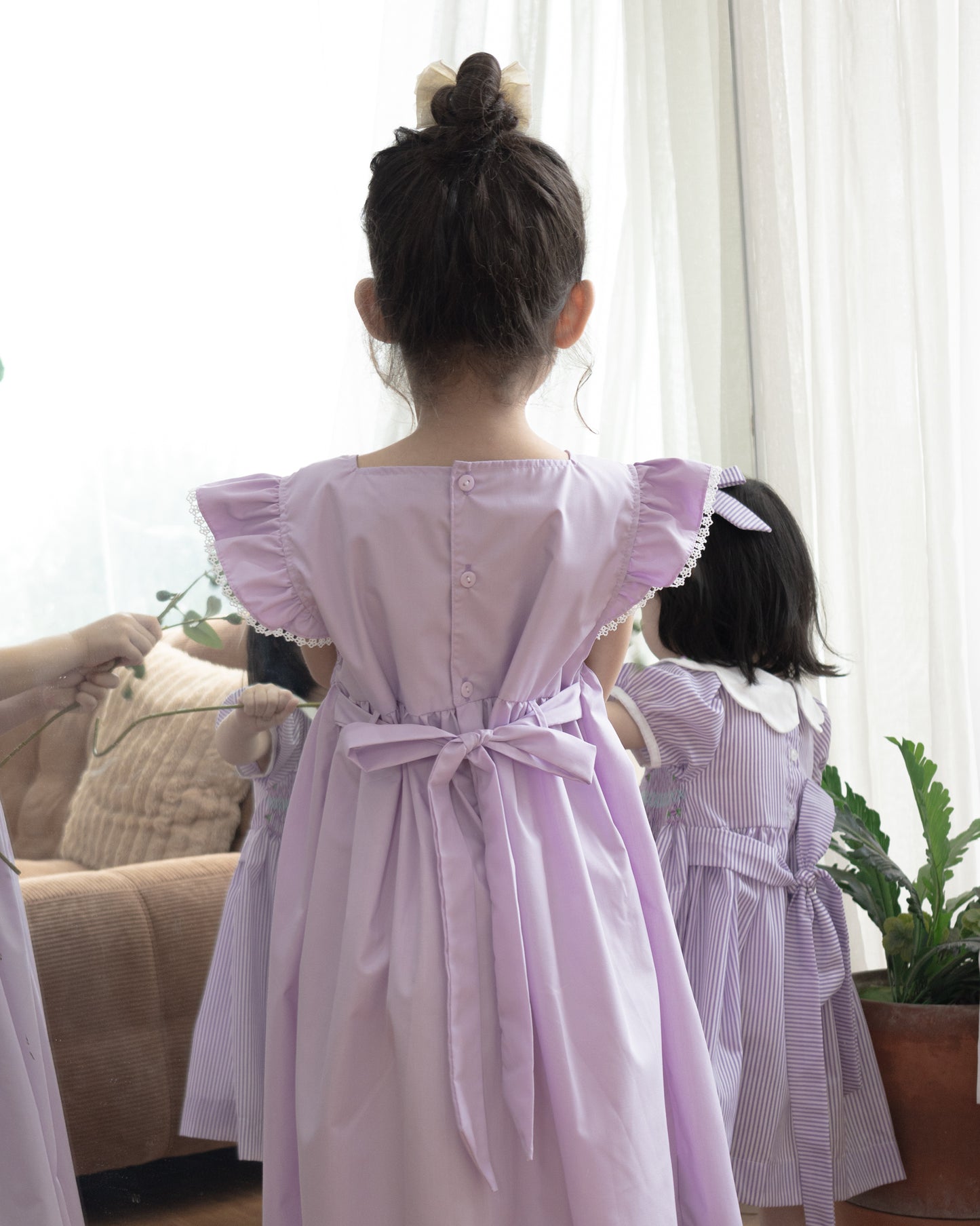 BORA DRESS - The Korean Purple Smock Dress